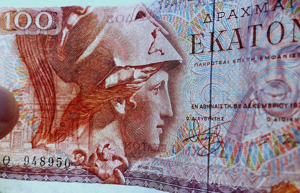 peníze drachmy
